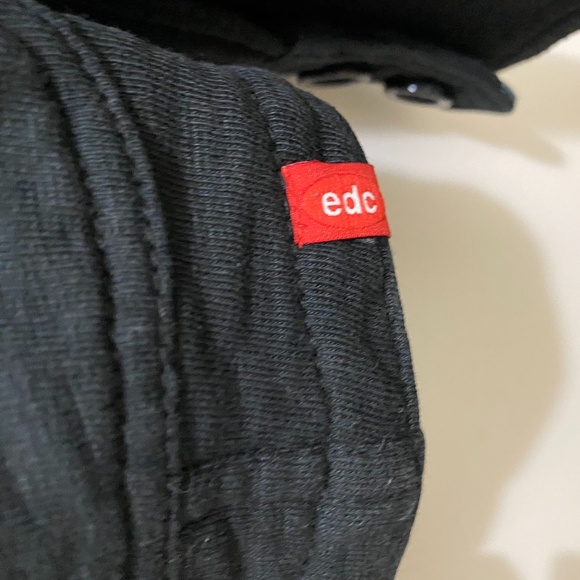 Beautifully Tailored EDC Convertible Blazer Jacket with Epaulettes Navy S - Picture 7 of 13